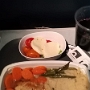 Delta - Boeing 767-400ER - 16.01.2020 Atlanta - Düsseldorf - DL90 - N840MH - 24B - 8:13 Std.<br />Chicken Marsala with mushrooms, green beans, carrots and garlic mashed potatoes