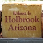 Holbrook ist eine Stadt mit 4917 Einwohnern  im Navajo County im US-Bundesstaat Arizona auf einer Fläche von 40 km². Der Ort ist Sitz der County-Verwaltung des Navajo County.<br /><br />Genächtigt am 1.6.2014
