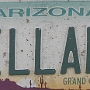 Licence Plate Arizona