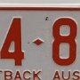 Licence Plate Northern Territories