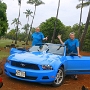 Ford Mustang Convertible<br />Kauai - 16.-19.11.2010<br />318 Meilen = 511 km gefahren - Schnitt: 170 km pro Tag<br />Vermieter: Dollar<br />Preis: 125,17 € für 3 Tage