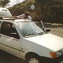 Ford Fiesta<br />Mallorca - 14.5.-21.5.1993<br />Vermieter: Llina's Rent a Car<br />Preis für 1 Woche 14.490 Peseten