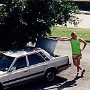 Nissan Laurel<br />Barbados - 11.12.1994 - 97 km<br />Vermieter: MJay Rentals<br />Ersatzauto bis das Mobil im nächsten Bild frei war.