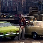 Opel Kadett B, der rechte ist meiner. BO-JE 516<br />3.3.-31.12.1975, mein erstes Auto, für 2500 DM gekauft<br />Geknipst vor dem Amsterdamer Bahnhof im Juli 1975