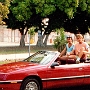 Pontiac Le Baron Cabrio ab/bis Miami Airport<br />12.-13.1.1989 - 143 Meilen = 230 km gefahren<br />Vermieter: Avis - 53,29 $ für 24 Stunden