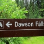 Dawson Falls - im Wells Gray Provincial Park<br />besucht am 8.6.2017