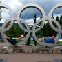 nochmal Whistler. Die olympischen Ringe, in Gedenken an die olympischen Winterspiele 2010.