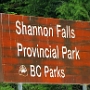 Shannon Falls, in Squamish, südlich von Whistler.<br />besucht am 11.6.2017
