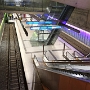 Die nach jahrzehntelanger Bauzeit endlich fertiggestellte U-Bahn. Hier die Haltestelle Rathaus.<br />7.8.2022