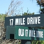 Der 17-Mile Drive ist eine Straße nahe Monterey (Kalifornien), die zwischen Pebble Beach und dem Del Monte Forest verläuft. Sie führt an berühmten Golfplätzen und Villen vorbei und ist Anziehungspunkt vieler Touristen. Außerdem ist sie die Hauptstraße durch die Gated Community von Pebble Beach. Ebenso wie die Community befindet sich auch die Straße im Besitz der Pebble Beach Company, die für das Befahren der Straße eine Gebühr von 9,25 Dollar (Stand: März 2008) erhebt. Für Anwohner und deren Gäste ist der Eintritt frei; ebenso wie für Radfahrer und Fußgänger. Motorräder dürfen die Straße nicht befahren.<br /><br />Gefahren am 16.8.1989 - 5.6.2009 - 28.9.2016