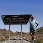 Salt Creek Hills - zwischen Baker und Shoshone in der Nähe des Death Valley. Besucht am 5.6.2008