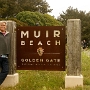 Irgendein Strand nördlich der Muir Woods - besucht am 31.5.2009