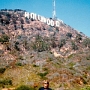 Hollywood Sign - das bekannteste Schild der Welt.<br />Besucht am 20.8.1989
