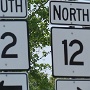 Straßenschild aus Connecticut