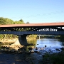 Saco River Bridge<br />1890 von Charles Broughton und seinem Sohn Frank erbaut.<br />Die Brücke ersetzte eine 1850 erbaute und 1869 zerstörte Brücke.<br />Restauriert von 1987-89