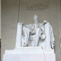 Die Lincoln Statue aus der Nähe