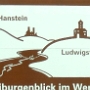 Von dem Standort im Werratal bei Wendershausen können zwei Burgen gesehen werden. Von dort ist linker Hand die Burg Hanstein der Hansteiner Raubritter und rechter Hand davor die Burg Ludwigstein zu erkennen. Letztere wurde von den Thüringer Landgrafen zur Eindämmung der Raubritter gebaut.