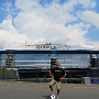 In der Veltins-Arena (bis 2005 Arena AufSchalke) in Gelsenkirchen spielt der FC Schalke 04. Die Arena wurde im August 2001 nach knapp dreijähriger Bauzeit fertiggestellt. Bei Fußballspielen auf nationaler Ebene fasst die Arena 61.973 Zuschauer, bei internationalen Spielen aufgrund des Stehplatzverbots 54.442 Zuschauer. Die UEFA verlieh der Veltins-Arena den Status eines Elitestadions, daher dürfen in der Veltins-Arena Endspiele der UEFA Champions League und der UEFA Europa League ausgerichtet werden.