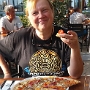 8.9.2016<br />Pizza Proscuitto e Funghi in der L'Osteria<br />die letzte Pizza vor dem Urlaub