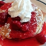 11.9.2016<br />Pancake Combo Strawberry Cheesecake im IHOP in Issaquah.