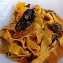 12.6.2017<br />Seafood Pappardelle im wildTale in Vancouver - 23.75 CAD<br />mussels, clams, fresh fish, spicy chorizo, rosé sauce