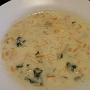 15.6.2017<br />Chicken & Gnocchi - A creamy soup made with roasted chicken, traditional Italian dumplings and spinach. Im Olive Garden Tukwila/WA