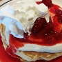 26.5.2017<br />Strawberry & Cream Pancakes im IHOP in Ellensburgh/WA