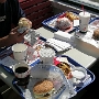 25.9.2005 - zum Frühstück ein Jumbo Jack bei Jack in the Box in Malibu