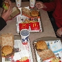 30.9.2005 - Abendessen bei McDonalds in Mammoth Lakes