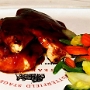 1.6.2014 - BBQ Chicken Breast im Butterfield Steak House in Holbrook/AZ. War nich so dolle.....