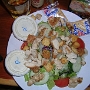 28.9.2005 - Ceasar Salad bei Hooters am Fisherman's Wharf in San Francisco