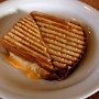 2.6.2012 - 3 Cheese Sandwich im Restaurant der Old Faithful Lodge im Yellowstone National Park/Wyoming