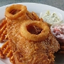 29.5.2013 - Fish & Chips bei Jerry & The Mermaid, 469 East Main Street<br />Riverhead, NY