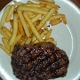 11.2.2008 - Charcoaled Ribeye Steak im Outback Steakhouse in Kona/Big Island