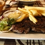 5.10.2008 - Ribeye Steak im Palace Cafe in Paris
