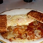 4.8.2009 - Frühstück bei Alice's Diner & Family Restaurant in Lancaster/Pennsylvania