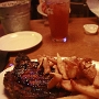 10.8.2009 - Ribeye Steak im Texas Roadhouse in Gatlinburg/South Carolina