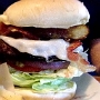 22.1.2014 - Jack Daniels Burger im TGI Friday's in Miami South Beach