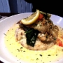 23.1.2014 - Jenny's Catch. Tilapia mit Lobster Butter bei Bubba Gump in Miami
