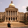 Atlanta's erste City Hall stand hier von 1853 - 1888 und wurde hauptsächlich vom Fulton County Gericht gebraucht.<br />Besucht am 4.8.2007<br />Volker's 38. Capitol