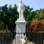 Statue von Carlos Manuel de Cespedes. Er gilt als Begründer der kubanischen Nation und war deren erster Präsident.