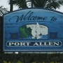 Port Allen - ab hier kann man Hubschrauberflüge zur Na Pali Coast unternehmen.