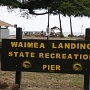 Waimea Landing State Recreation Pier  Hier landete Cpt. Cook bei seinem ersten Besuch der Inseln.