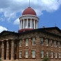 Old Illinois State Capitol.<br />Von 1837-53 erbaut. Heute ein Museum und Heimat der Illinois State Historical Library.