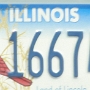 Licence Plate Illinois