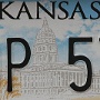 Licence Plate Kansas