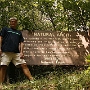 Natural Arch<br />Der Arch ist ca. 17 Meter hoch und 30 Meter breit, also einer von der ganz grossen Sorte. Entstanden durch die üblichen Verdächtigen, Wetter und Wasser. Hier war früher eine bevorzugte Jagdgegend der Shawnee und Cherokee Indianer.