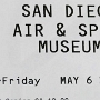 Mal was anderes, ein Museum<br />6.5.2022 - im San Diego Air & Space Museum 