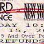 15.5.2001<br />Lord of the Dance im New York New York in Las Vegas. Ich war nicht freiwillig da......