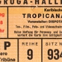 Tropicana de Cuba, Gastspiel des cubanischen Balletts in der Grugahalle am 12.3.1988